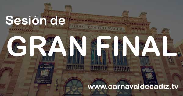 Gran final COAC 2015 - Viernes 13 de febrero