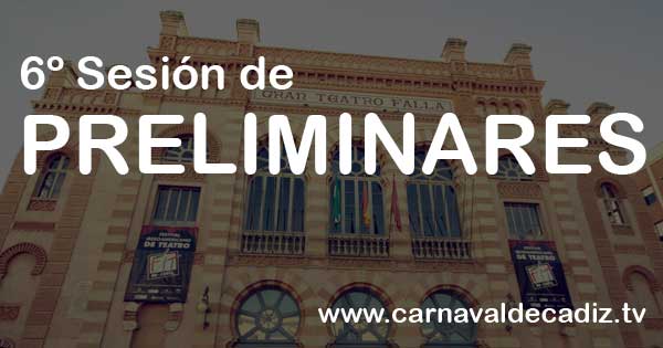 Sexta sesión de preliminares COAC 2015 - Miercoles 21 de enero